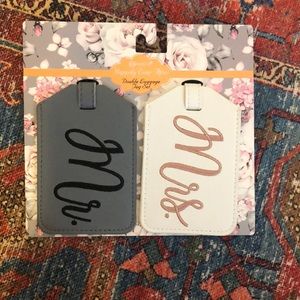 Double luggage Tag set